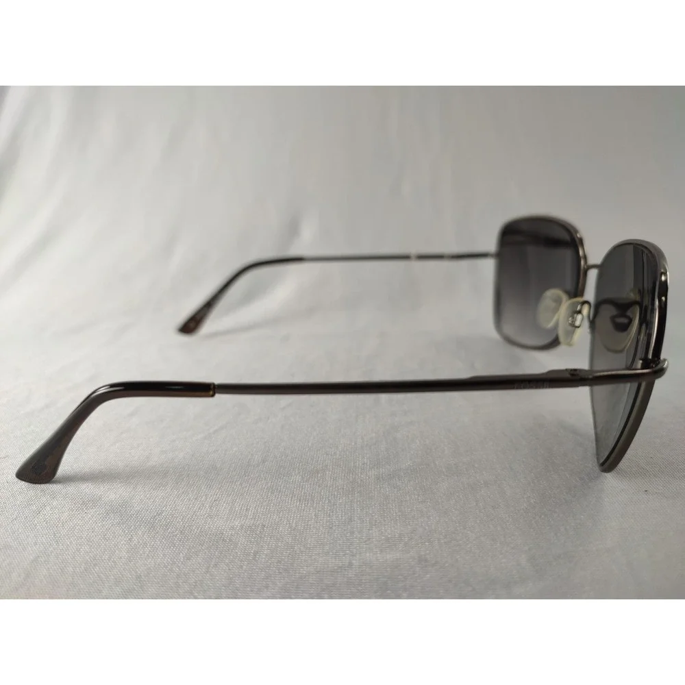 Fossil Tatiana MS3905 710 Gunmetal Oversized Square Sunglasses 60-16-132